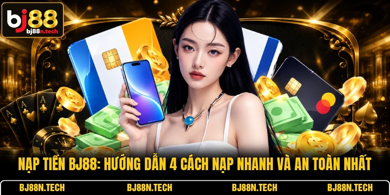 Nạp Tiền BJ88: Hướng Dẫn 4 Cách Nạp Nhanh Và An Toàn Nhất