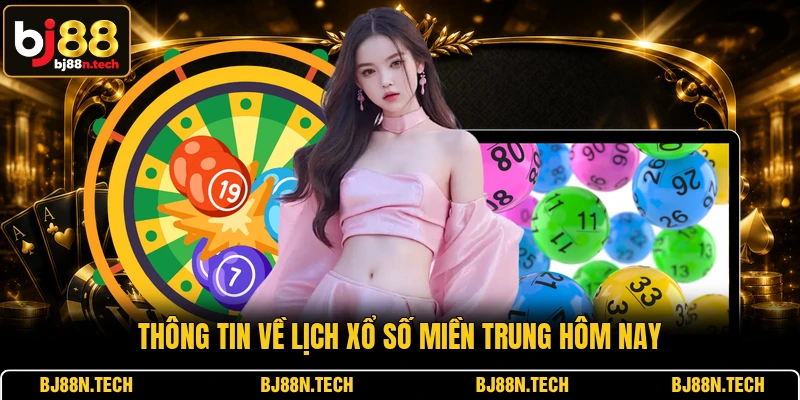 Thông tin về lịch xổ số Miền Trung hôm nay