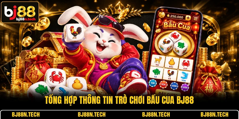 Tổng hợp thông tin trò chơi Bầu Cua BJ88 Tổng hợp thông tin trò chơi Bầu Cua BJ88